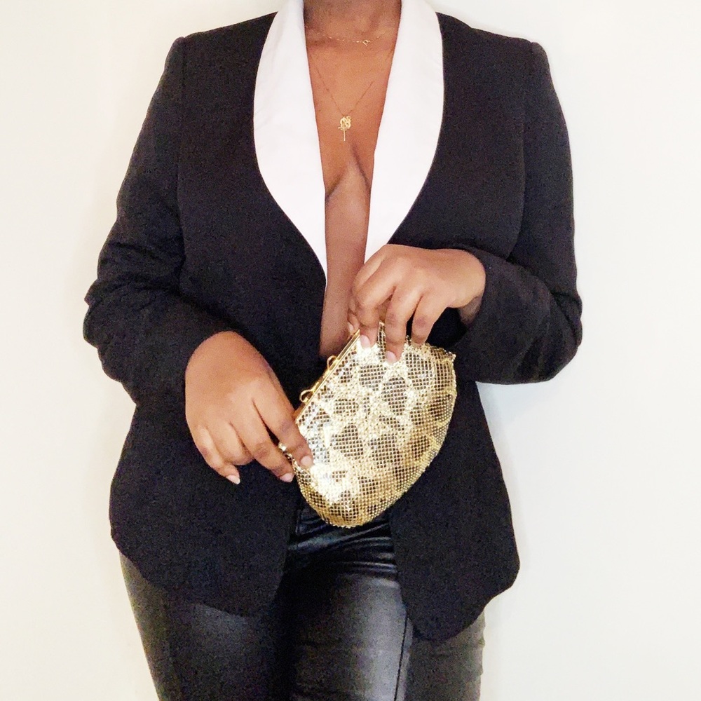 Whit Collared Tuxedo Blazer (M)